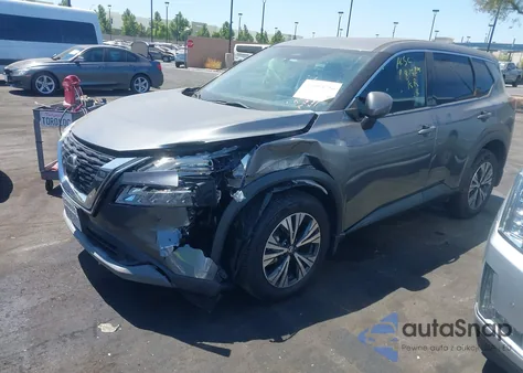 2021 Nissan Rogue Sv Fwd from USA, damaged, VIN 5N1AT3BA4MC846148